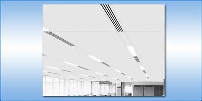 CEILING SLOT DIFFUSERS.
